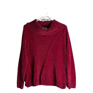 Northern Reflections Women's Pink Chunk Knit Cozy Sweater